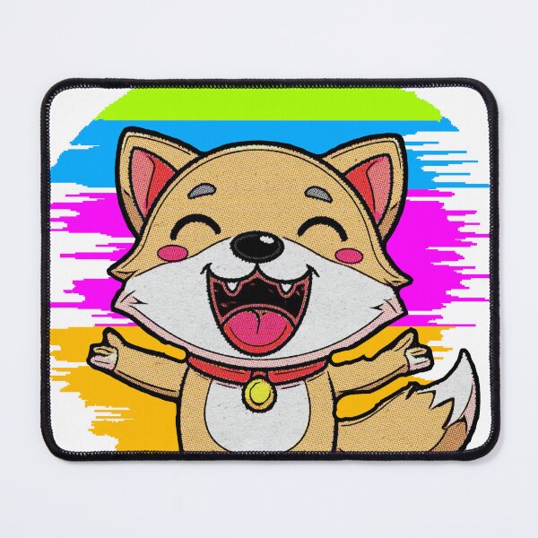 Item preview, Kawaii Puppy with Open Arms – Cute Design with Pastel Colored Background designed and sold by AstronautMerch.