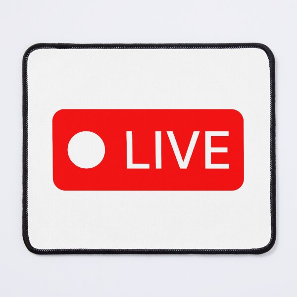 Item preview, Minimalist On Air Live Stream Icon designed and sold by kreature56.