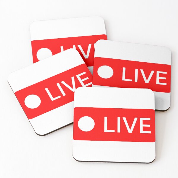 Item preview, Minimalist On Air Live Stream Icon designed and sold by kreature56.