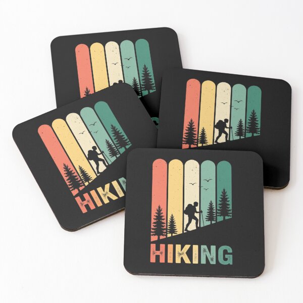 Item preview, Retro Vintage Hiking Forest Nature designed and sold by Hikmoi.