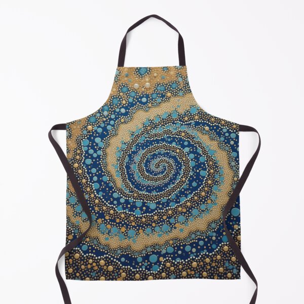 Item preview, Aboriginal Inspired Dot Art - Wavy Whirlwind of Pathways designed and sold by GrinGalore.