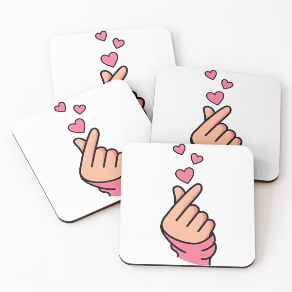Item preview, Cute Korean Finger Heart 2 designed and sold by xMErCUrY03x.