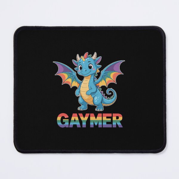 Item preview, Gay Pride Dragon Gaymer LGBT Pride Rainbow Gamer designed and sold by MarkLeedsArt.