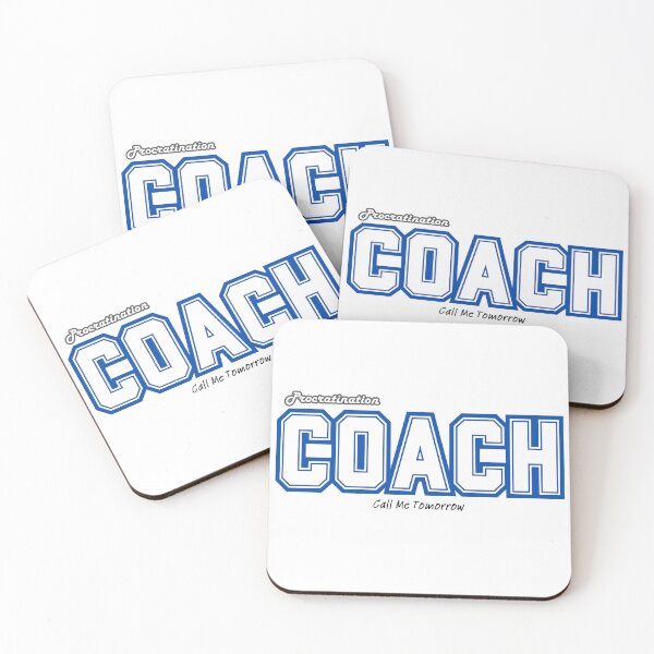 Item preview, Funny PROCRASTINATION COACH CALL ME TOMORROW Novelty Slacker Humor. designed and sold by Space Ghettos.