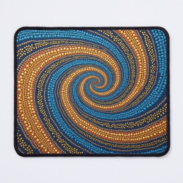 Item preview, Aboriginal Inspired Dot Art - A Whirlwind of Streams and Paths designed and sold by GrinGalore.