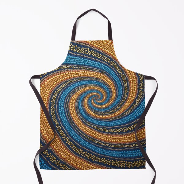 Item preview, Aboriginal Inspired Dot Art - A Whirlwind of Streams and Paths designed and sold by GrinGalore.