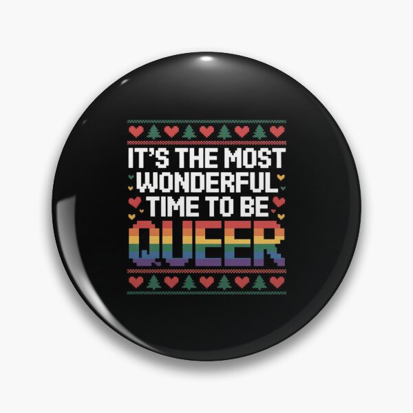 Item preview, Gay Pride Most Wonderful Time LGBT Queer Ugly Christmas designed and sold by MarkLeedsArt.