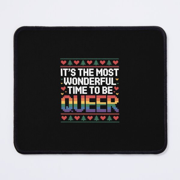 Item preview, Gay Pride Most Wonderful Time LGBT Queer Ugly Christmas designed and sold by MarkLeedsArt.