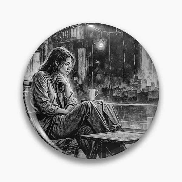 Item preview, Urban Serenity Through the Window black and white#3 designed and sold by Helios Be. Lavsh.