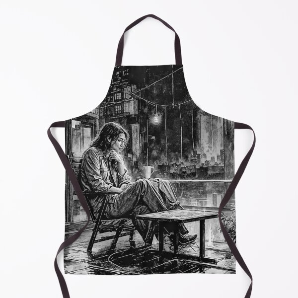 Item preview, Urban Serenity Through the Window black and white#3 designed and sold by Helios Be. Lavsh.