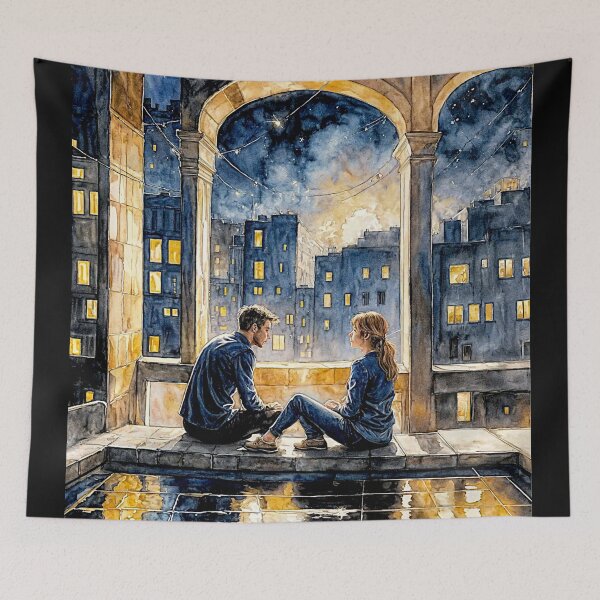 Item preview, Urban Serenity Through the Rooftop#5 designed and sold by Helios Be. Lavsh.