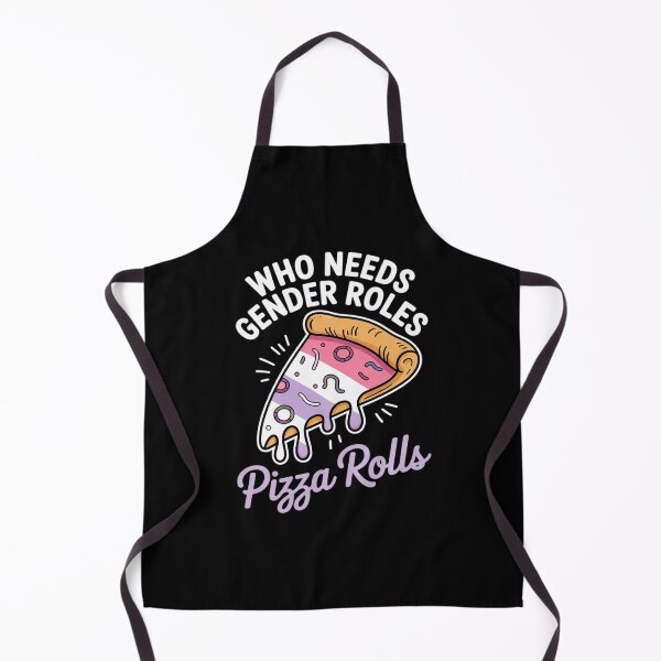 Item preview, Genderfluid Nonbinary Gender Roles Pizza Rolls Queer Pride designed and sold by MarkLeedsArt.