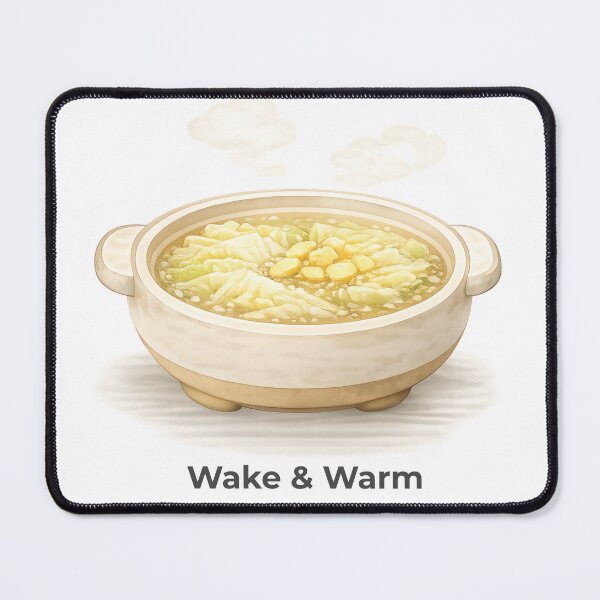 Item preview, Wake & Warm – Ginger & Napa Cabbage Hot Pot  Saishoku-Kenbi – Nabe Wellness #09 designed and sold by Yohei-Studio.