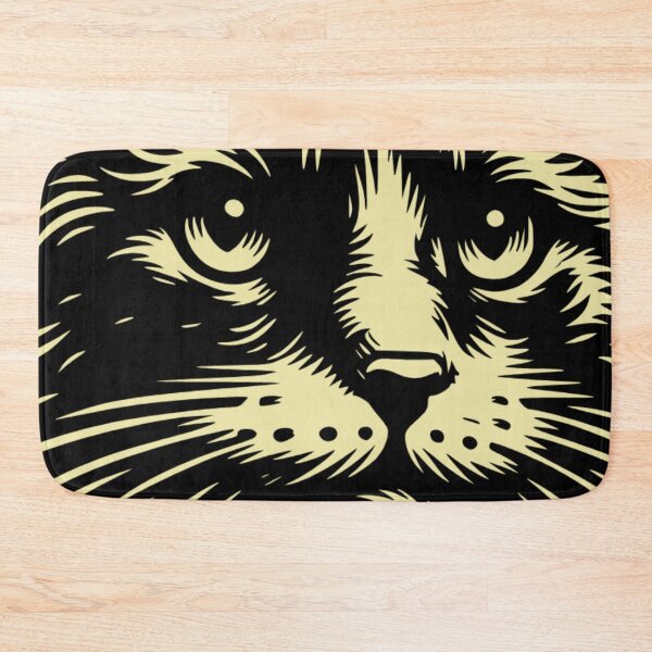 Item preview, Bold Black Cat LOVE Poster designed and sold by Analog Aura .