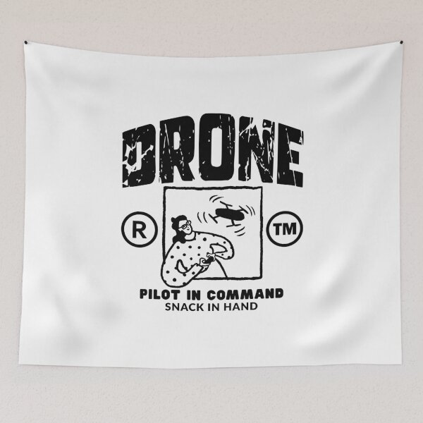 Item preview, Drone : pilot in command snack in hand designed and sold by Peerless-Prime.
