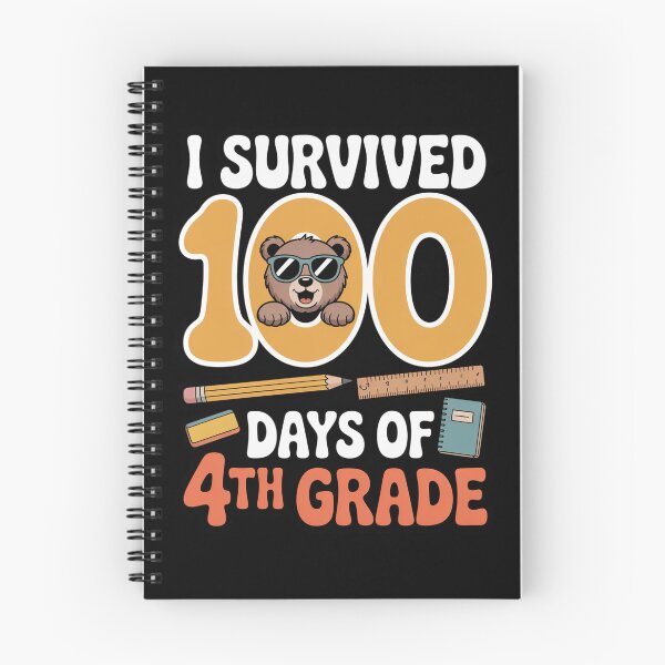Item preview, I Survived 100 Days of 4th Grade - 100th Day of School designed and sold by ViralVector.