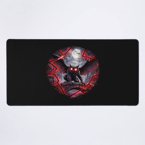 Item preview, Mothman Shattered Circle Art designed and sold by Planetporridge.