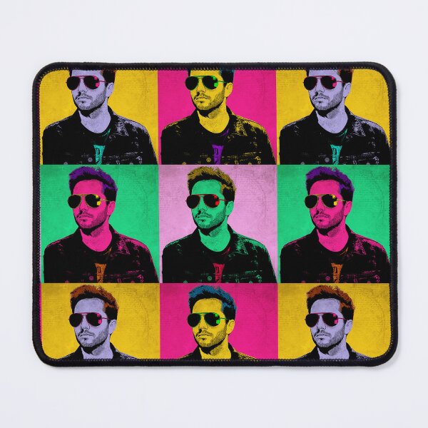 Item preview, Custom pop art portrait designed and sold by Nora Gad.