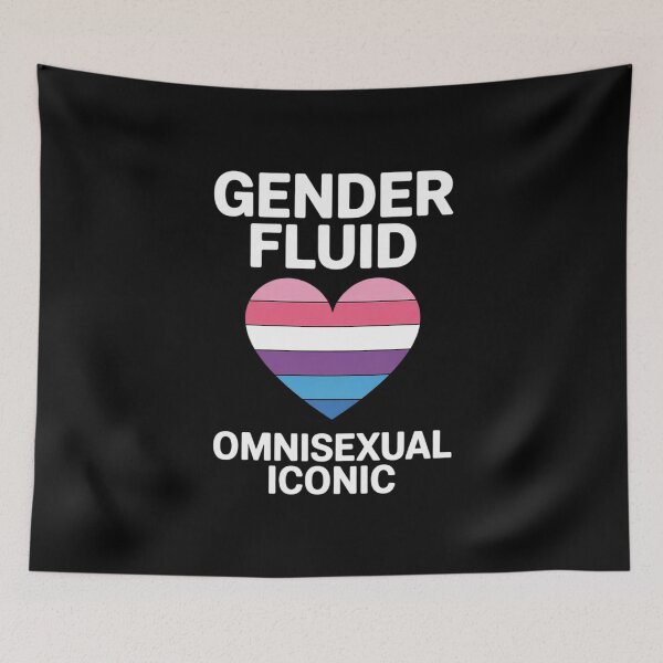 Item preview, Genderfluid Omnisexual Iconic Pride Flag Genderqueer Queer designed and sold by MarkLeedsArt.