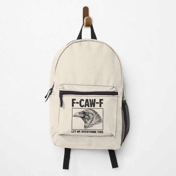 Item preview, F-Caw-F Let Me Overthink This Funny Overthinking Crow designed and sold by KLArtzStore.