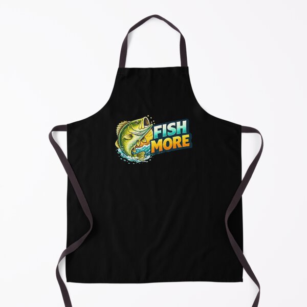 Item preview, Fish More – Motivational Fishing Angler Design designed and sold by SVALANART.
