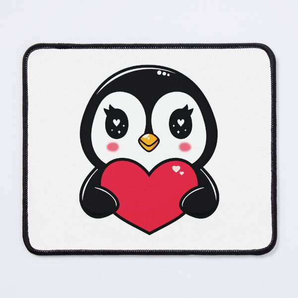 Item preview, Penguin Holding Heart designed and sold by Marshallamoakohene.