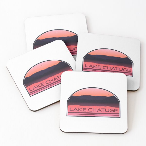 Item preview, Lake Chatuge North Carolina Georgia Red Sunrise designed and sold by Esskay Designs.