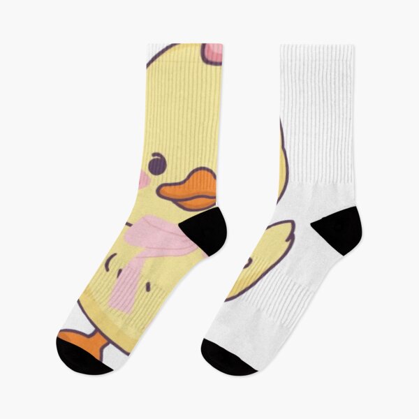 Item preview, Cute Kawaii Yellow Duck with Pink Bow designed and sold by Artstyle51.
