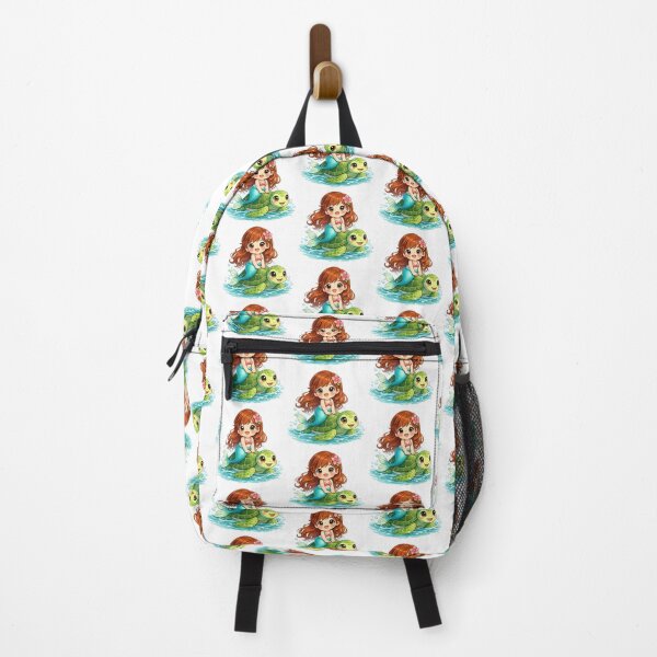 Item preview, Little Mermaid Riding Sea Turtle designed and sold by Chokhdi289shop.