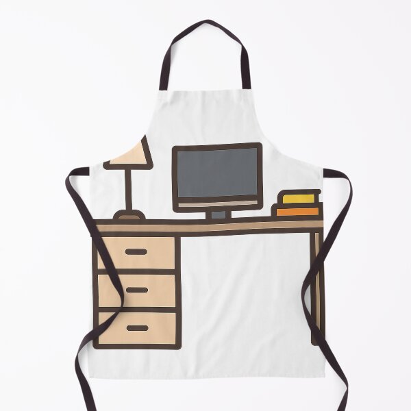 Item preview, Minimal Office Desk – Modern Workspace Tee designed and sold by mbmstores.