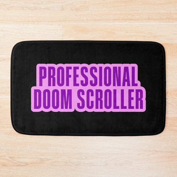 Item preview, Professional Doom Scroller, Pink Outline designed and sold by Memes N Lore .