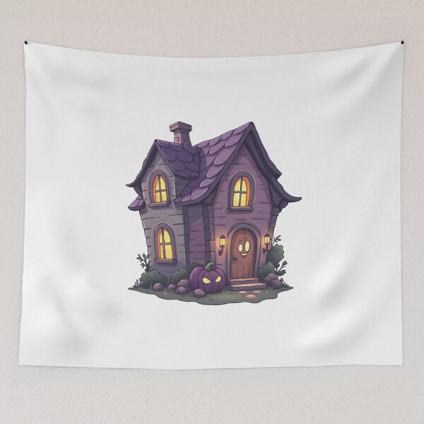 Item preview, Cute Haunted House – Cozy Spooky Fantasy Home designed and sold by santi-ia.