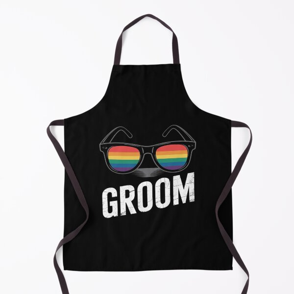 Item preview, Groom Bachelor Party LGBT Same Sex Gay Wedding Husband designed and sold by MarkLeedsArt.