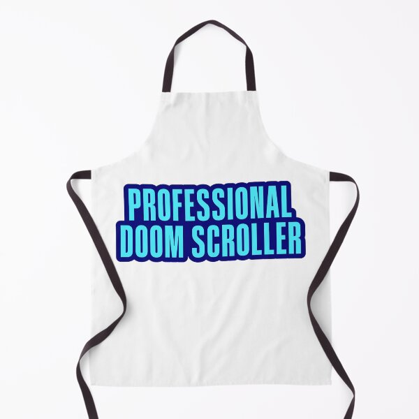 Item preview, Professional Doom Scroller, Blue Outline designed and sold by Memes N Lore .
