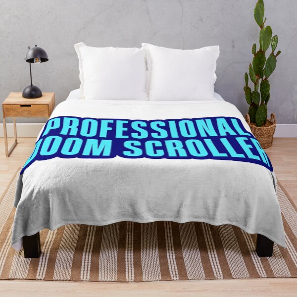 Item preview, Professional Doom Scroller, Blue Outline designed and sold by Memes N Lore .
