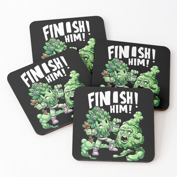 Item preview, Finish Him! Hyssop Herb, His-Stop – Funny  designed and sold by PigmalionArt.