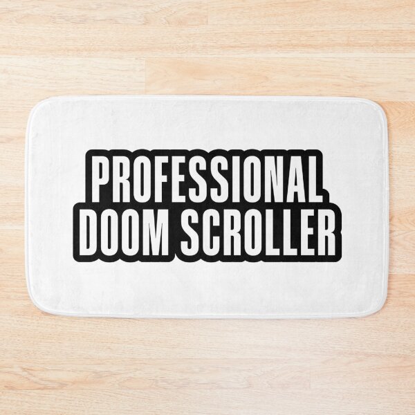 Item preview, Professional Doom Scroller, Outline designed and sold by Memes N Lore .