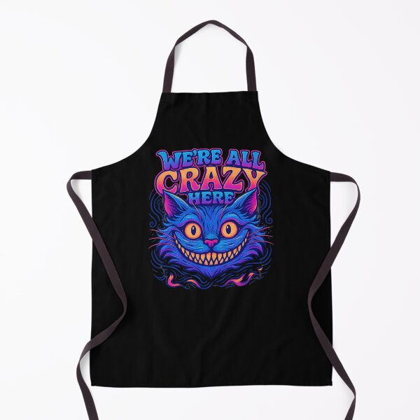 Artikelvorschau, We’re All Crazy Here – Cheshire Cat Psychedelic Design entworfen und verkauft von SVALANART.