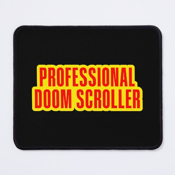 Item preview, Professional Doom Scroller, Yellow Outline designed and sold by Memes N Lore .