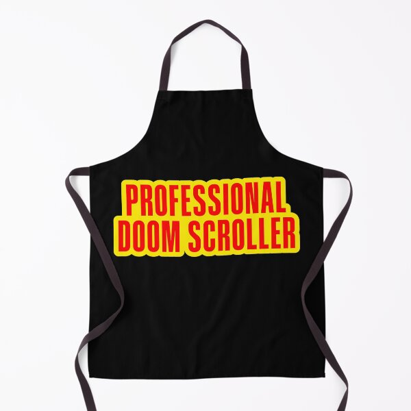 Item preview, Professional Doom Scroller, Yellow Outline designed and sold by Memes N Lore .