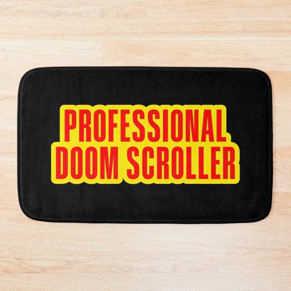 Item preview, Professional Doom Scroller, Yellow Outline designed and sold by Memes N Lore .