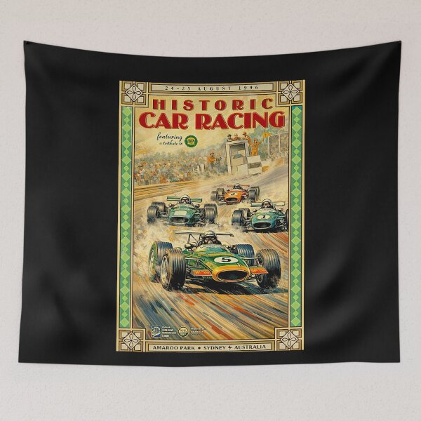 Item preview, Amaroo Park Grand Prix Australia  vintage poster   1996 variation designed and sold by Helios Be. Lavsh.