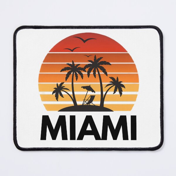 Item preview, Miami Retro Beach Sunset designed and sold by Thread&Fable.