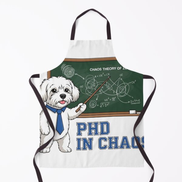 Item preview, Chaotic Maltipoo Science of Chaos designed and sold by TobyTheMaltipoo.