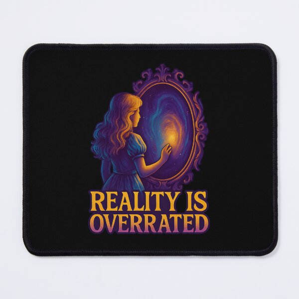 Artikelvorschau, Reality Is Overrated – Magisches Spiegel Fantasy Design entworfen und verkauft von SVALANART.