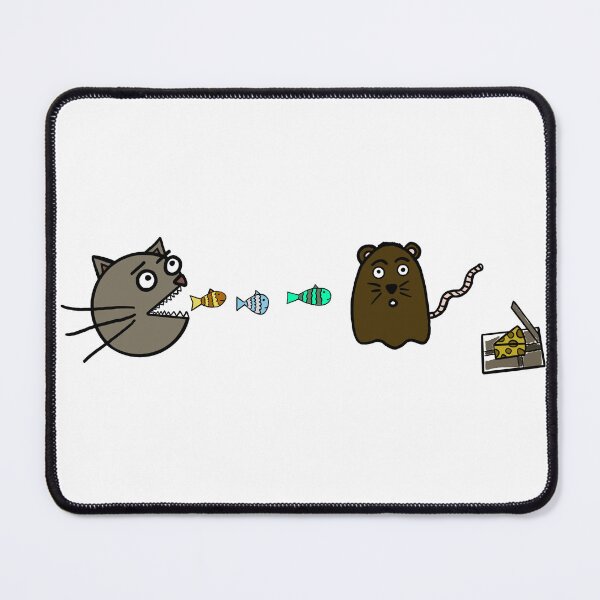 Item preview, PAC cat and mouse designed and sold by Dance Beneath The Stars Designs.