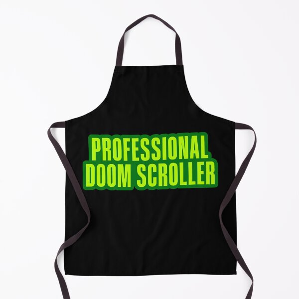 Item preview, Professional Doom Scroller, Green Outline designed and sold by Memes N Lore .