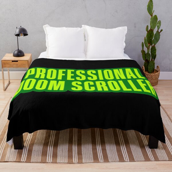 Item preview, Professional Doom Scroller, Green Outline designed and sold by Memes N Lore .