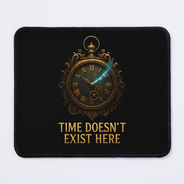 Item preview, Time Doesn’t Exist Here – Mystical Fantasy Clock Art designed and sold by SVALANART.
