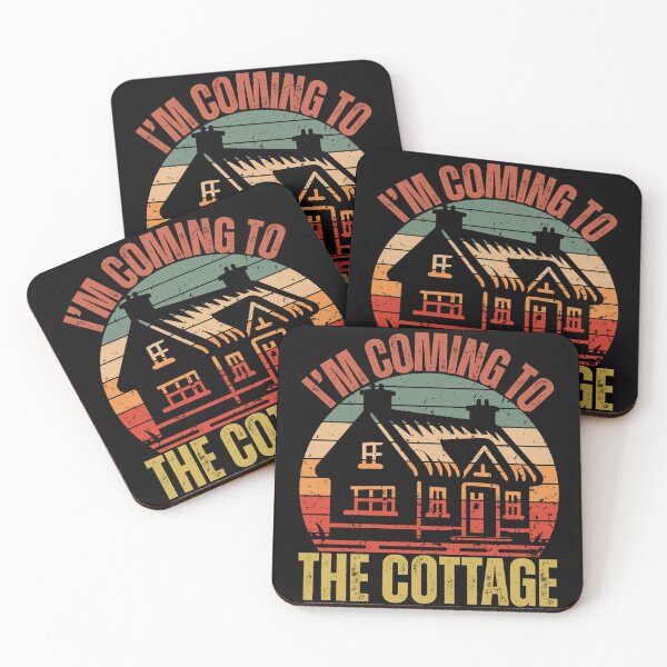 Item preview, I'm Coming To The Cottage Retro Sunset Romance designed and sold by legendaryskins.